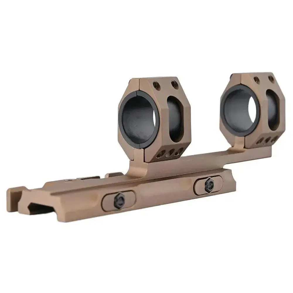 Quick Release Integrated Cantilever Rifle Scope Picatinny Mount 30mm Ring - Shooin Optics