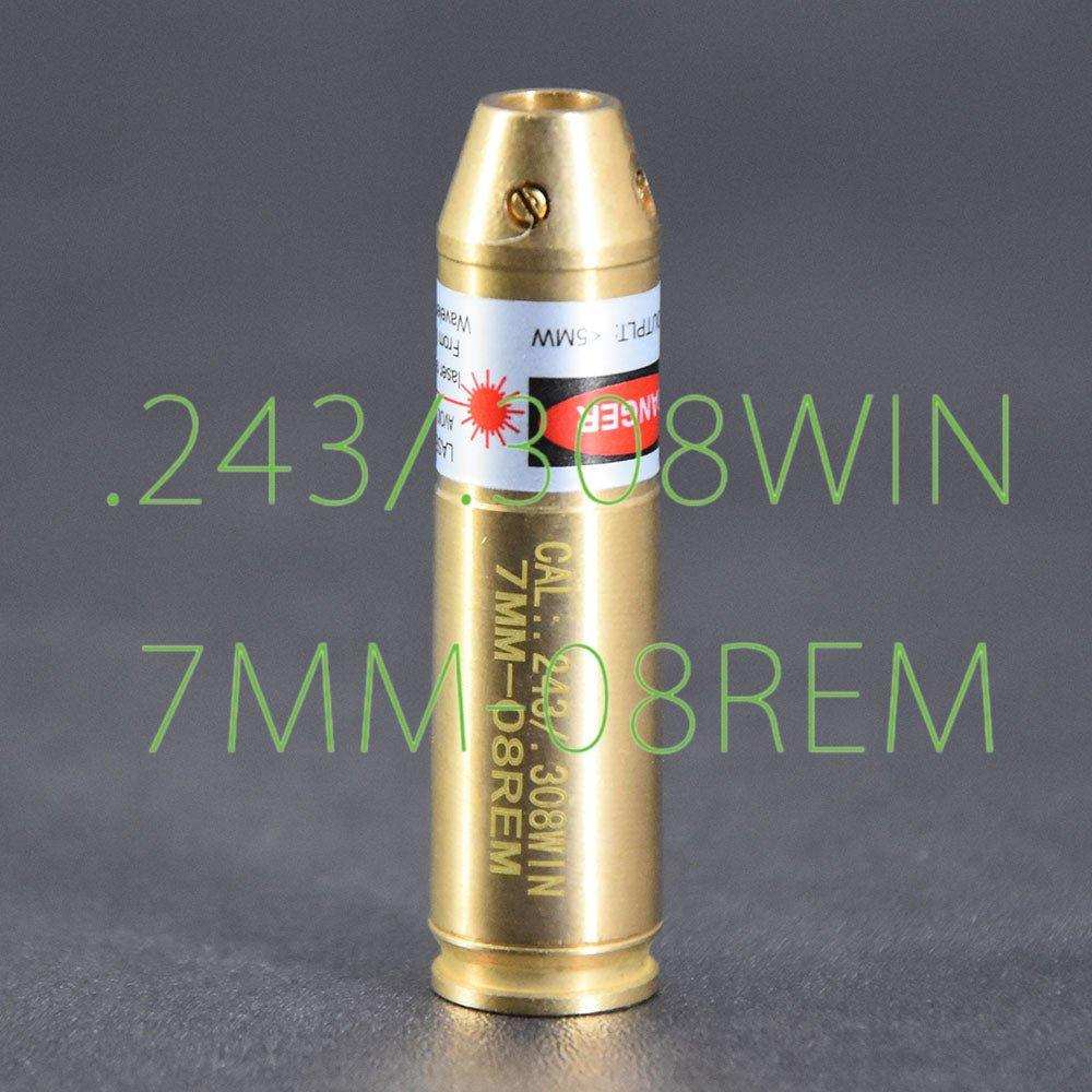 Red Laser BoreSighter Calibers Collimator - Shooin Optics