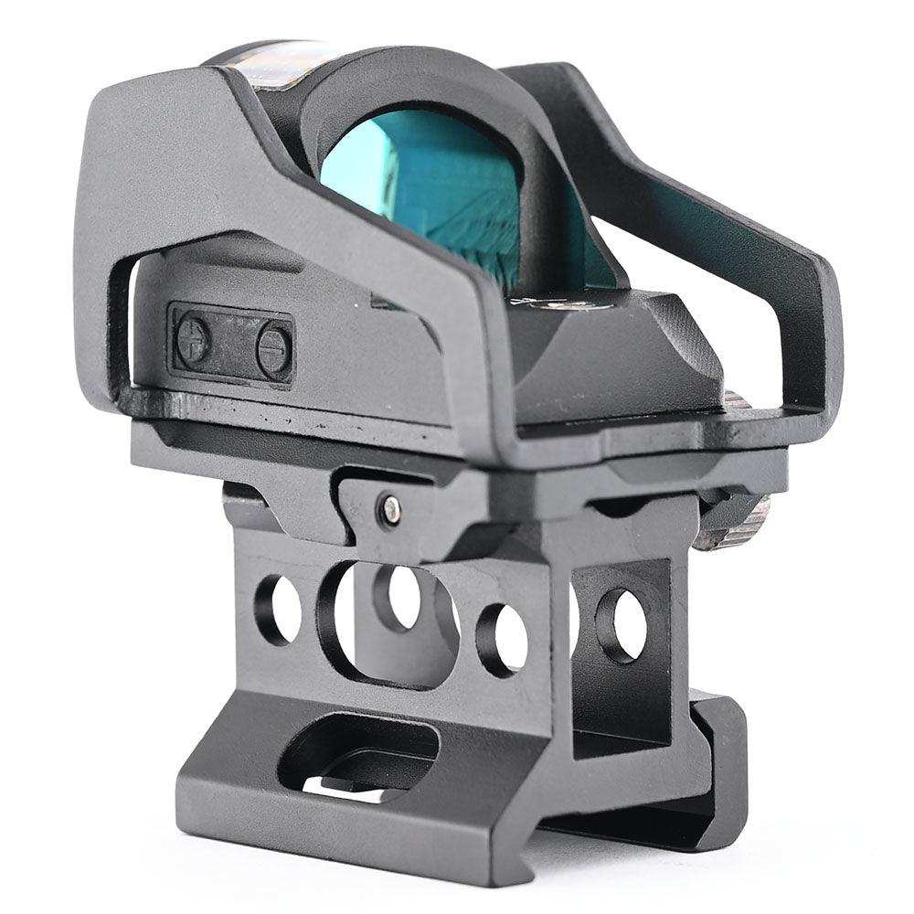 Reflex 1x Red Dot Sight Sollimator Scope With 20mm Universal Mount Base - Shooin Optics