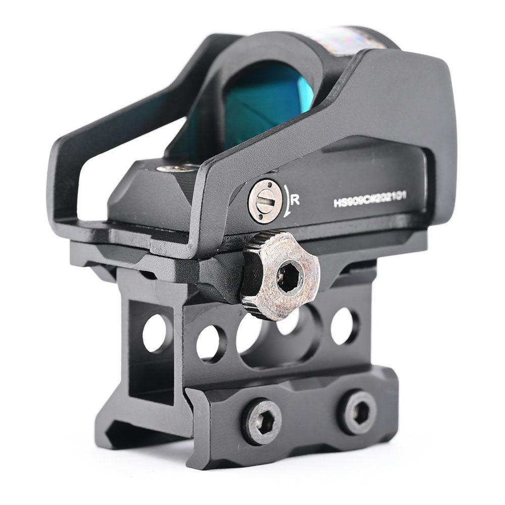 Reflex 1x Red Dot Sight Sollimator Scope With 20mm Universal Mount Base - Shooin Optics