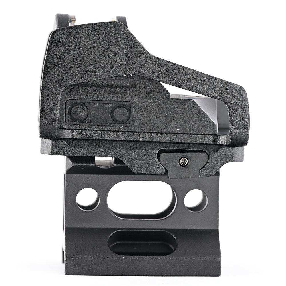 Reflex 1x Red Dot Sight Sollimator Scope With 20mm Universal Mount Base - Shooin Optics