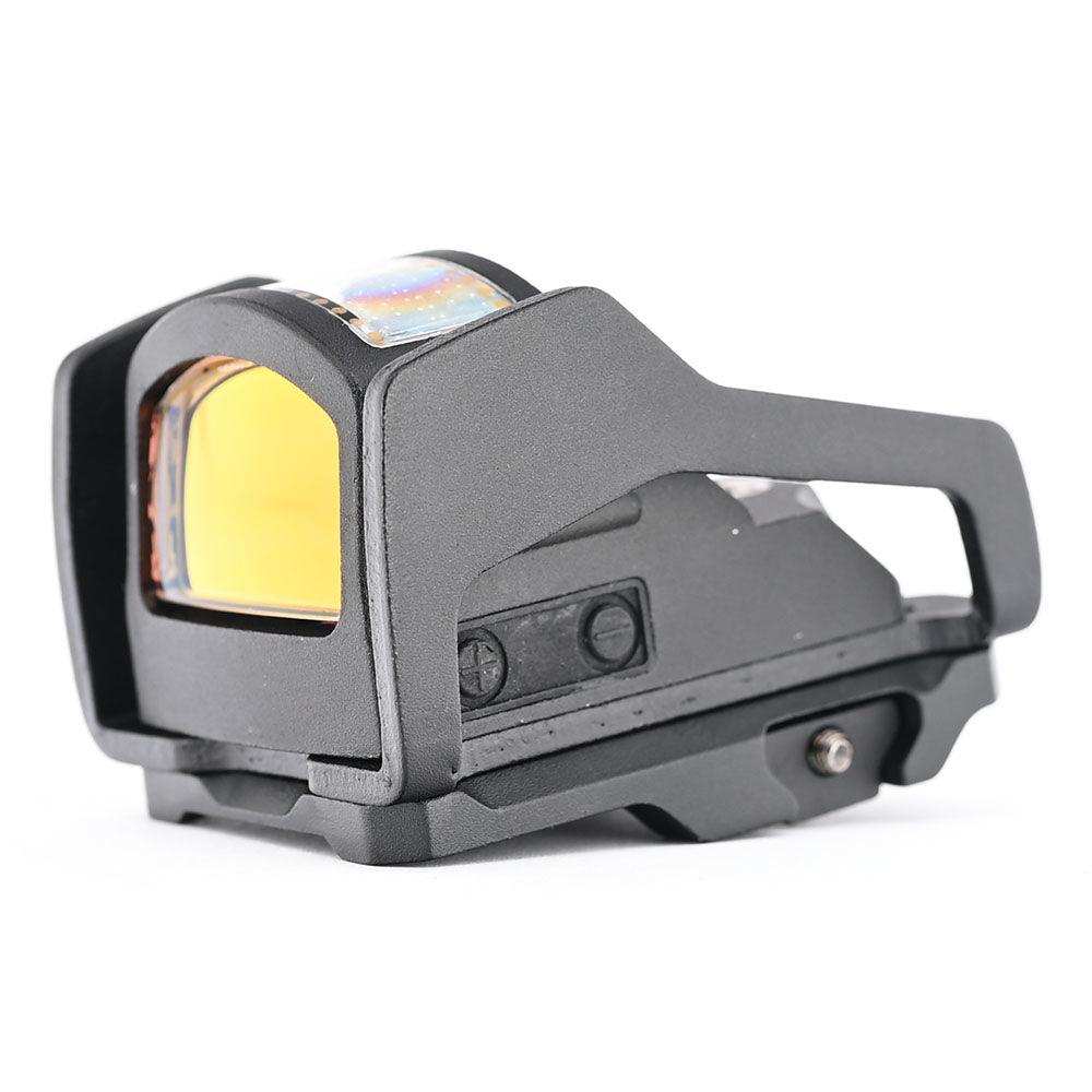 Reflex 1x Red Dot Sight Sollimator Scope With 20mm Universal Mount Base - Shooin Optics