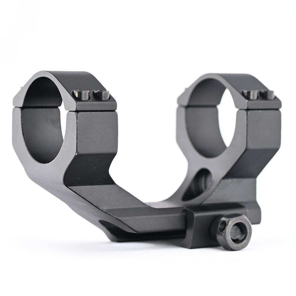 Shooin Optics Integrated Cantilever Scope Red Dot Sight 30mm 1.25 Inch Tube Ring 20mm Mount Solid Aluminum Base M1407 - Shooin Optics