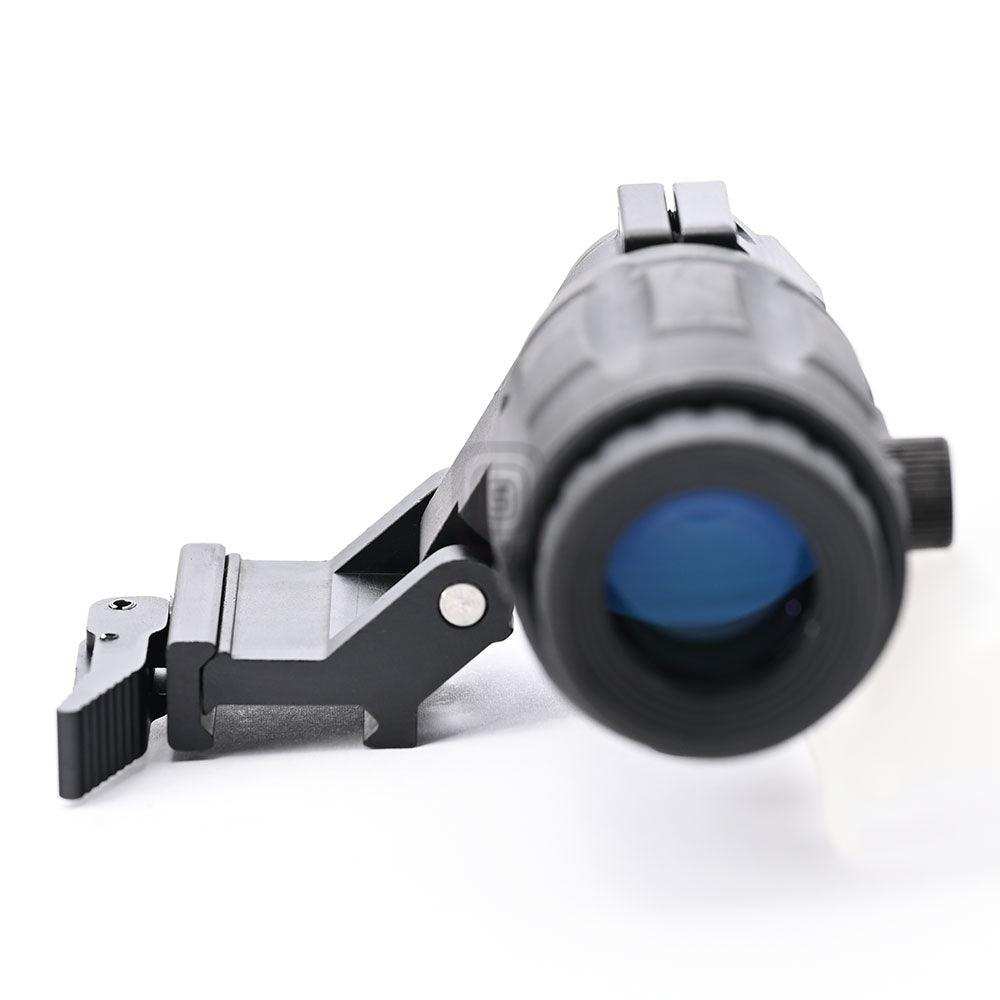 Shooin 3x Magnifier Red Dot Scope With Side Flid 20mm Picatinny Mount Base - Shooin Optics