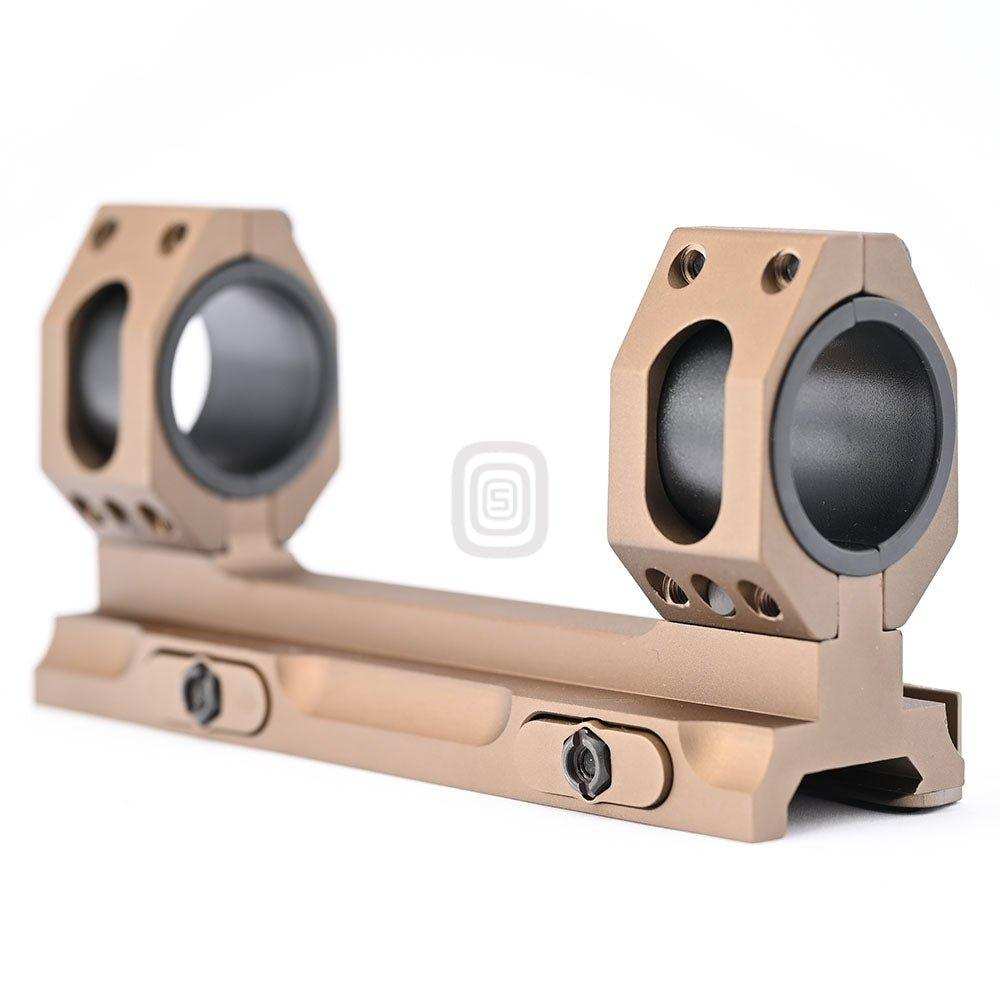 Quick Release Integrated Rifle Scope Picatinny Mount 30mm Ring - Shooin Optics