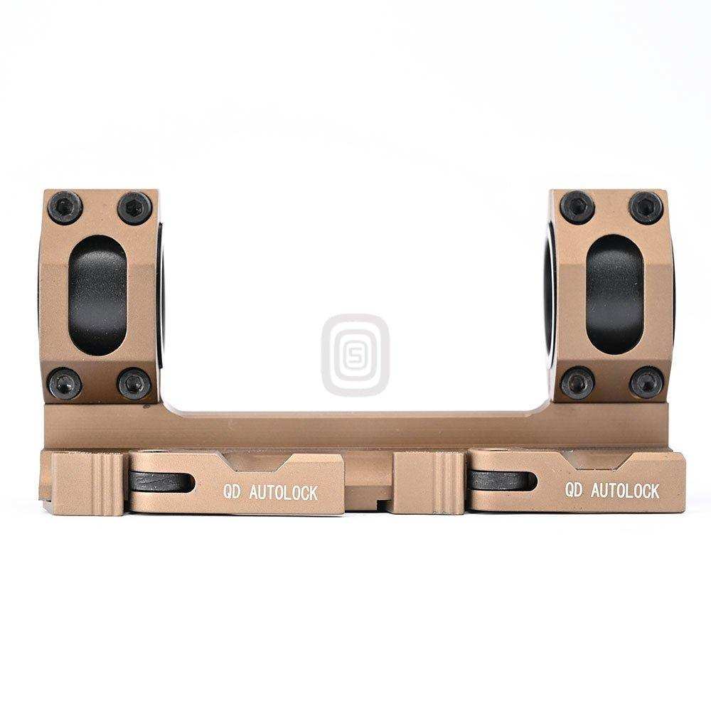 Quick Release Integrated Rifle Scope Picatinny Mount 30mm Ring - Shooin Optics