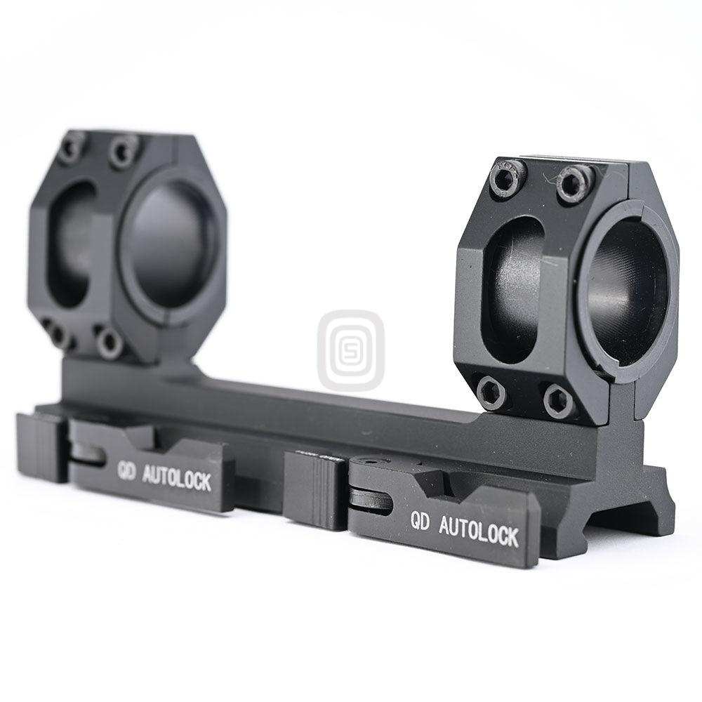 Integrated 30mm Tube Rifle Scope Ring With Quick Release Picatinny Mount - Shooin Optics