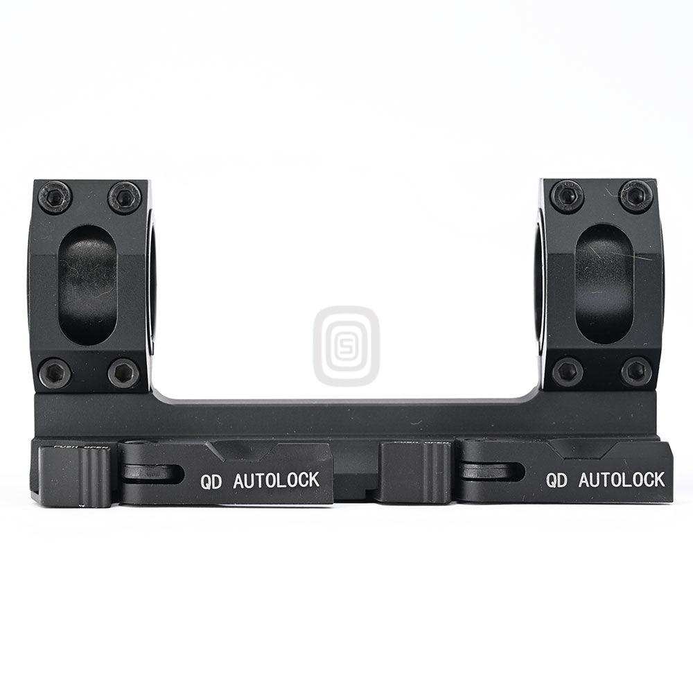 Integrated 30mm Tube Rifle Scope Ring With Quick Release Picatinny Mount - Shooin Optics