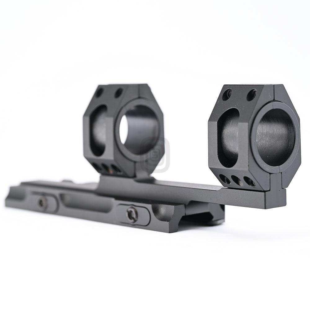 Integrated Cantilever 30mm Ring With Quick Release Picatinny Mount - Shooin Optics