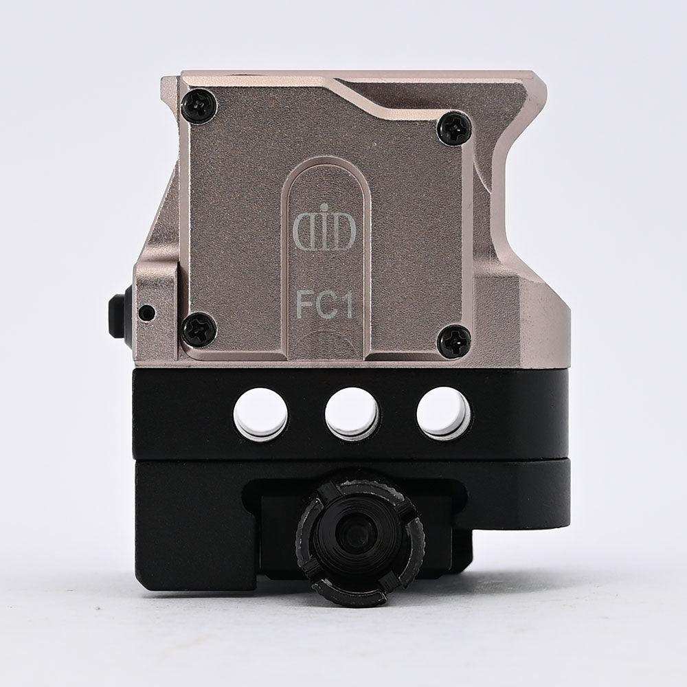 Prism Refracted 1x Red Dot Sight Integrated High Low 20mm Extension Base - Shooin Optics