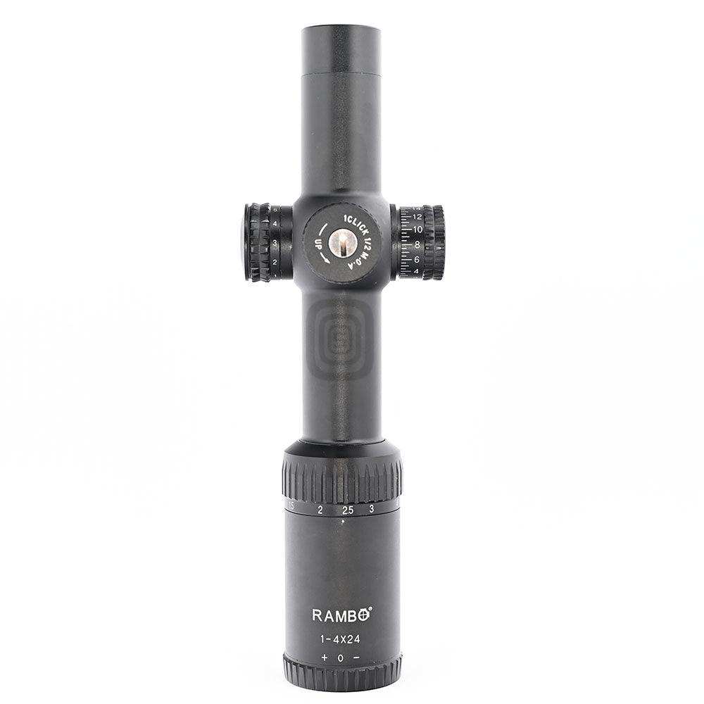 MT 1-4x24 First Focal Plane (FFP) Rifle Scope 30mm Tube 1/2 MOA - Shooin Optics