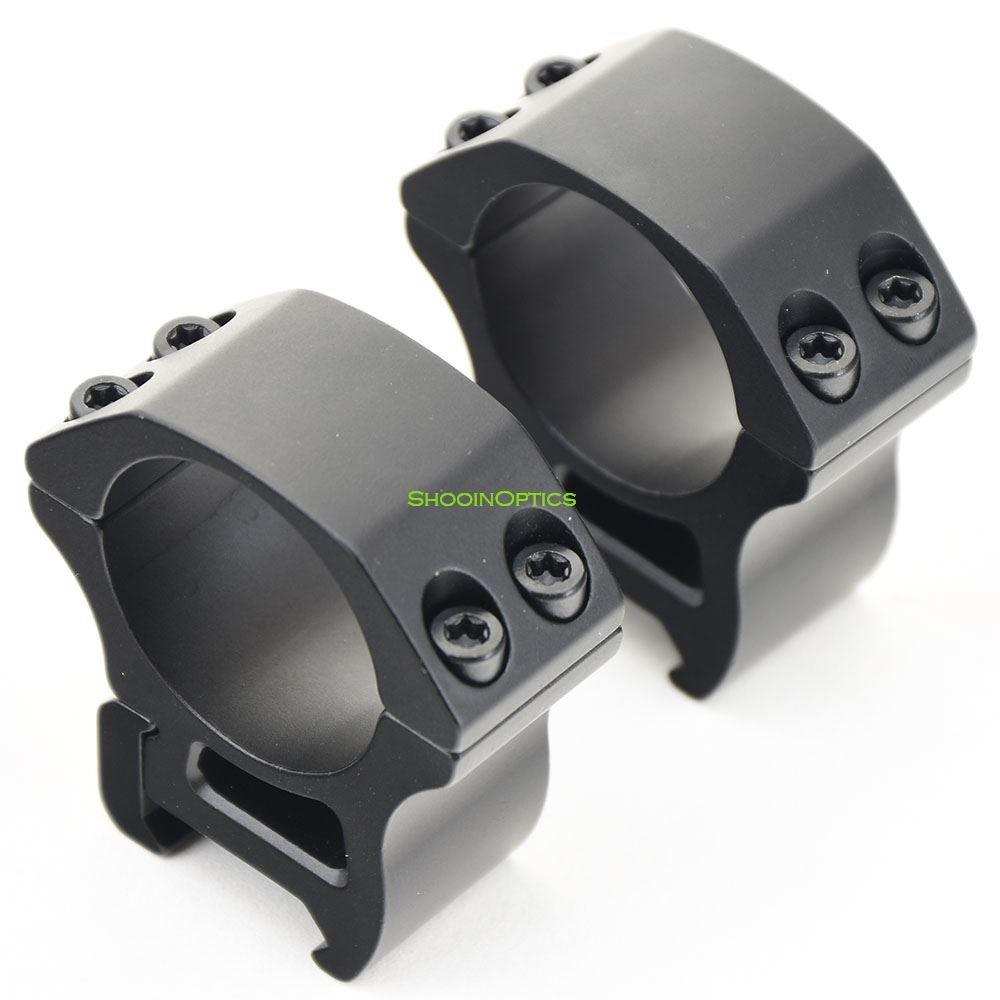 Shooin Optics 30mm Scope Rings with 20mm Mount Base for Riflescope Precision and Stability - Shooin Optics