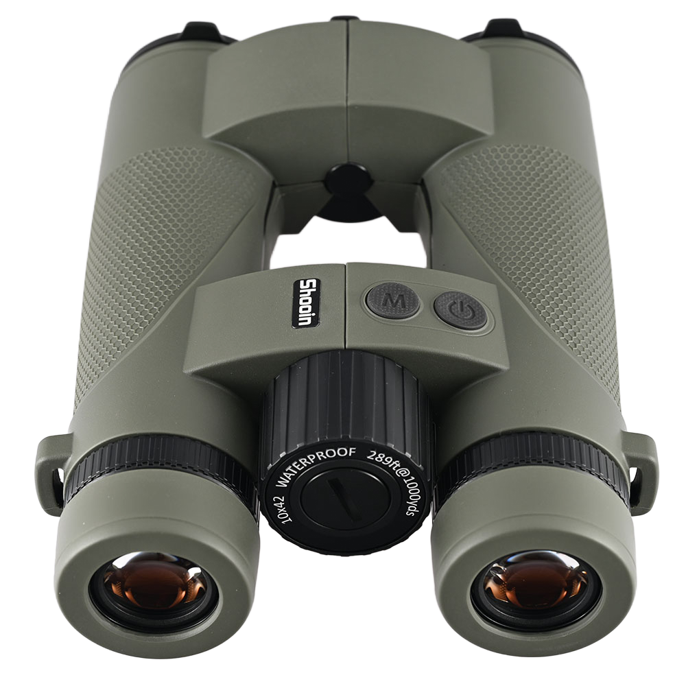 Shooin LaserView Pro 2500 Meters Rangefinder 10x42 Binoculars - Shooin Optics