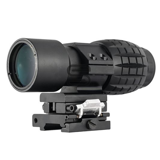 3x 5x Magnifier 20mm Rail Mount For Red Dot Sight - Shooin Optics