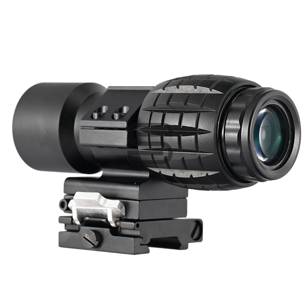3x 5x Magnifier 20mm Rail Mount For Red Dot Sight - Shooin Optics