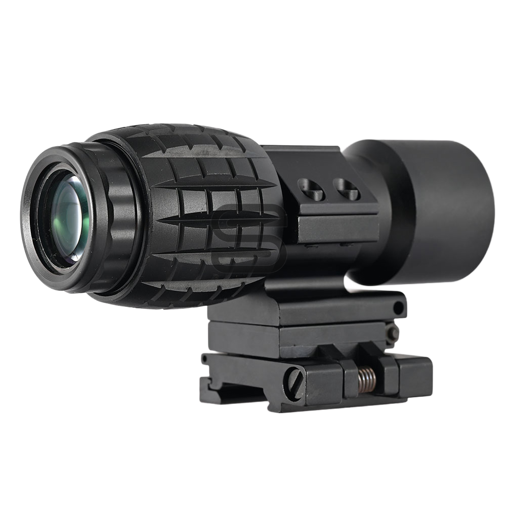 3x 5x Magnifier 20mm Rail Mount For Red Dot Sight - Shooin Optics