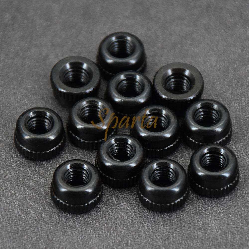 Sparta 48 Sets Sling Swivel 7/8" Machine Screw Fore End Bases Nuts Bulk Pack - Shooin Optics