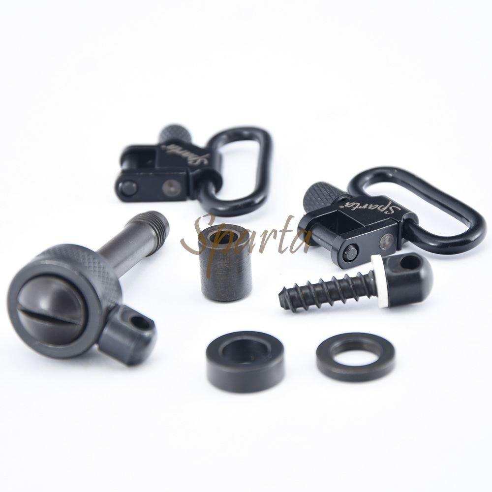Sparta Sling Swivels For Remington 7400 74 Model Four 1 Inch Shoulder Straps - Shooin Optics