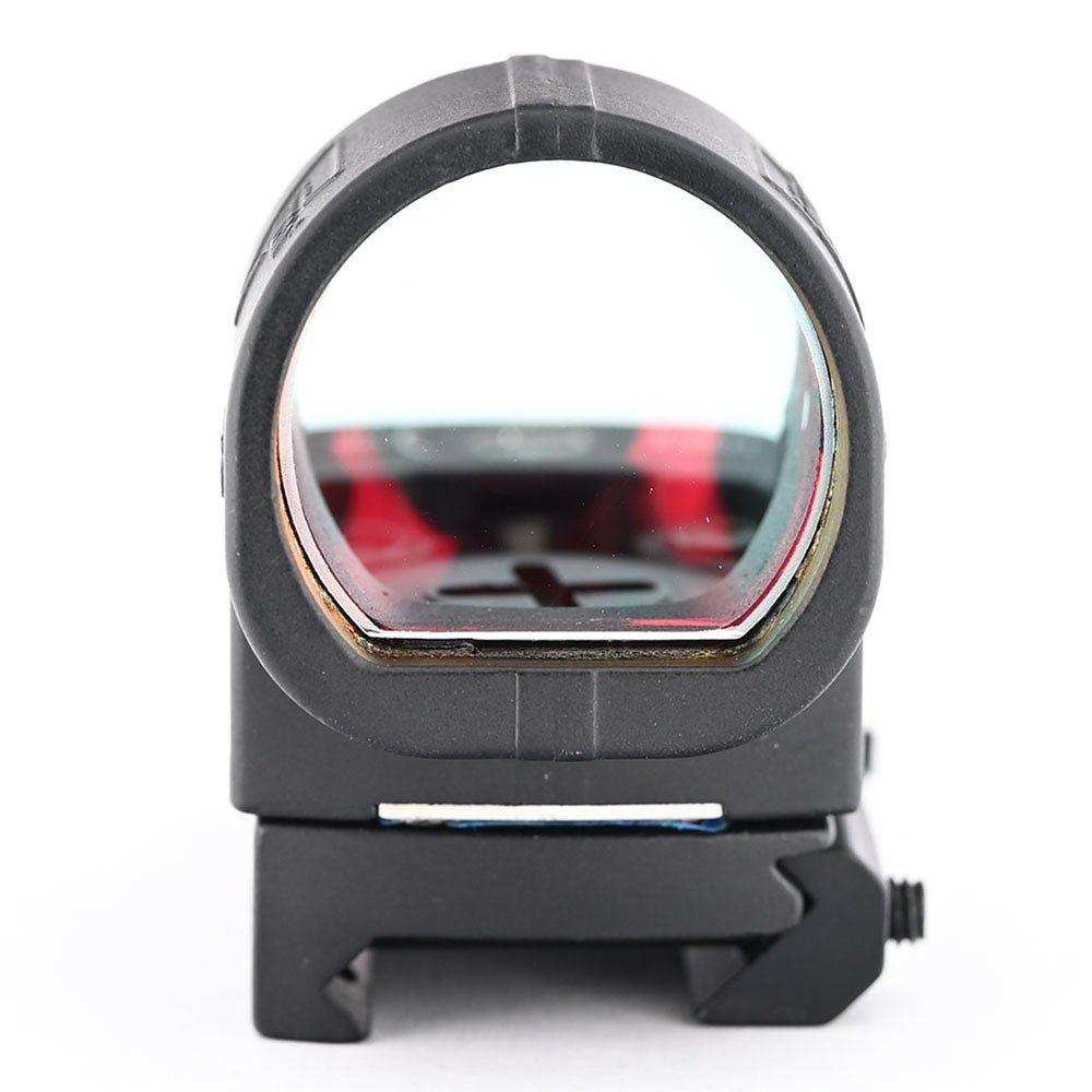 Reflex 1x Red Dot Sight Collimator Scope With High and Low 20mm Mount Extension Base - Shooin Optics