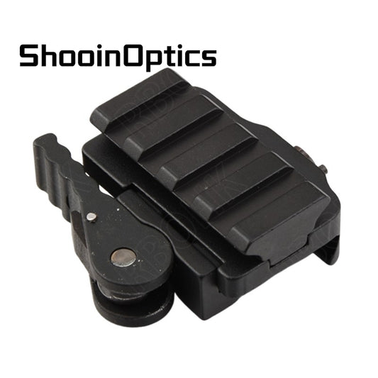 QD Riser Mount Picatinny Rail Aluminum Base