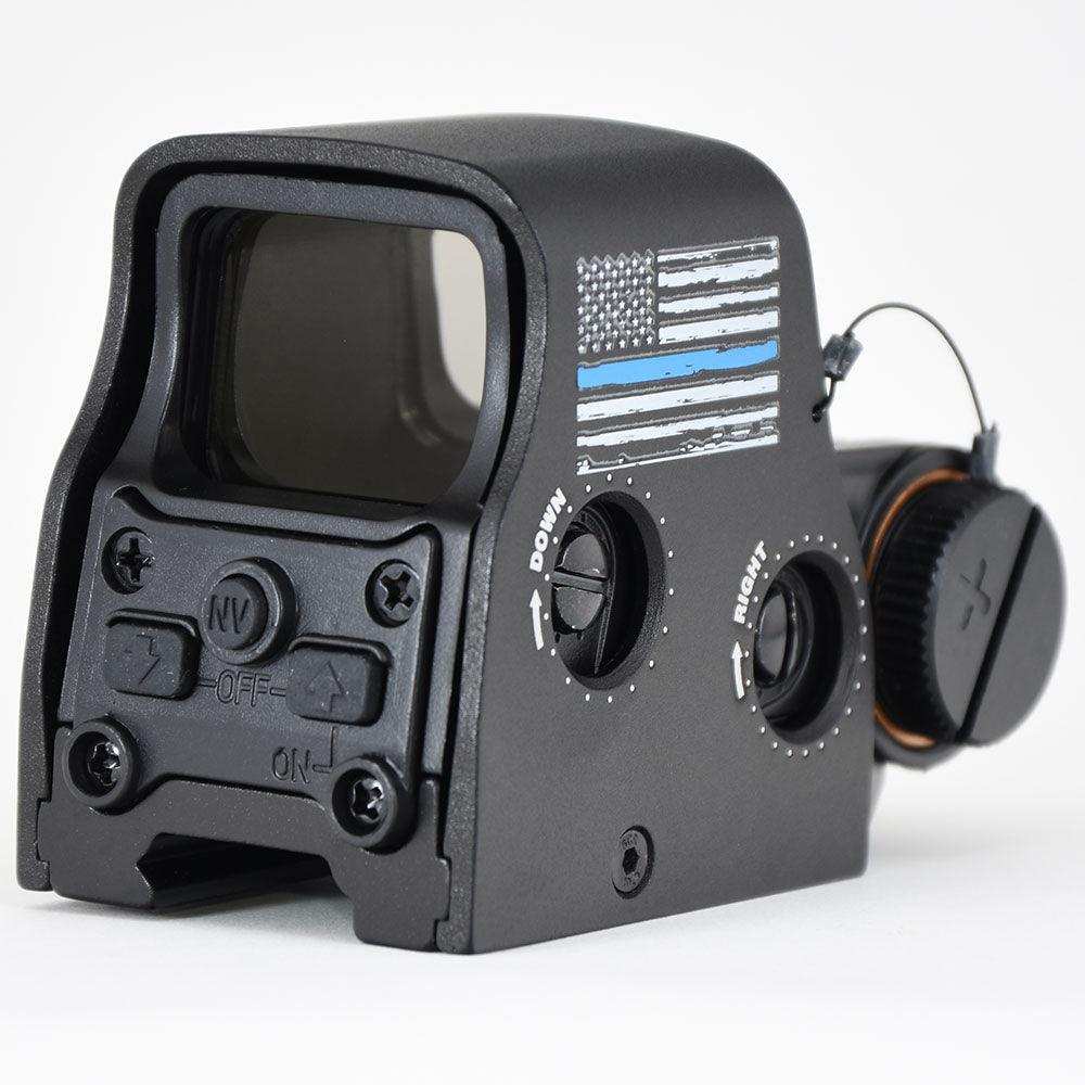 Blue Flag 556 Green Red Dot Sight Tactical Collimator For Arisoft M3576 - Shooin Optics