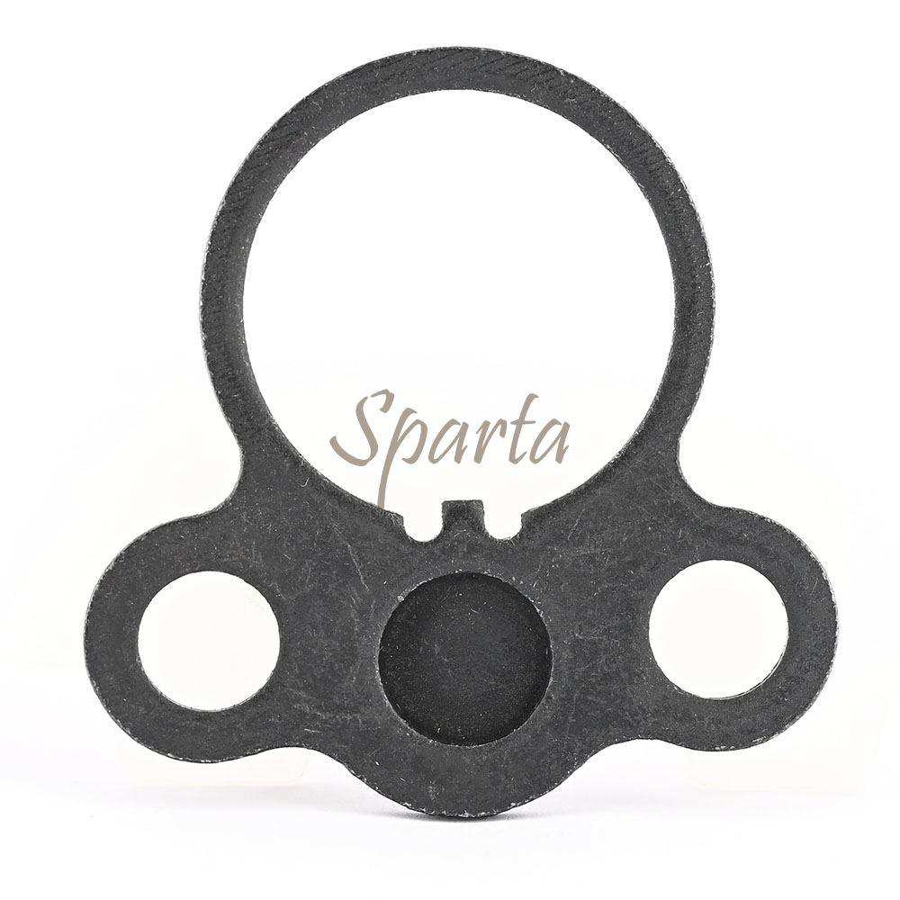 AR 15 Steel Matte Stock Sling Mount Adapter - Shooin Optics