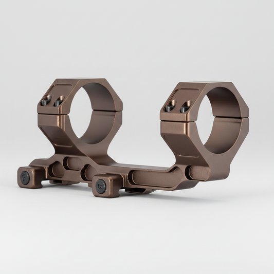 Rifle Scope Ring Mount For 34mm Tube Picatinny Weaver Rail Integral - Shooin Optics
