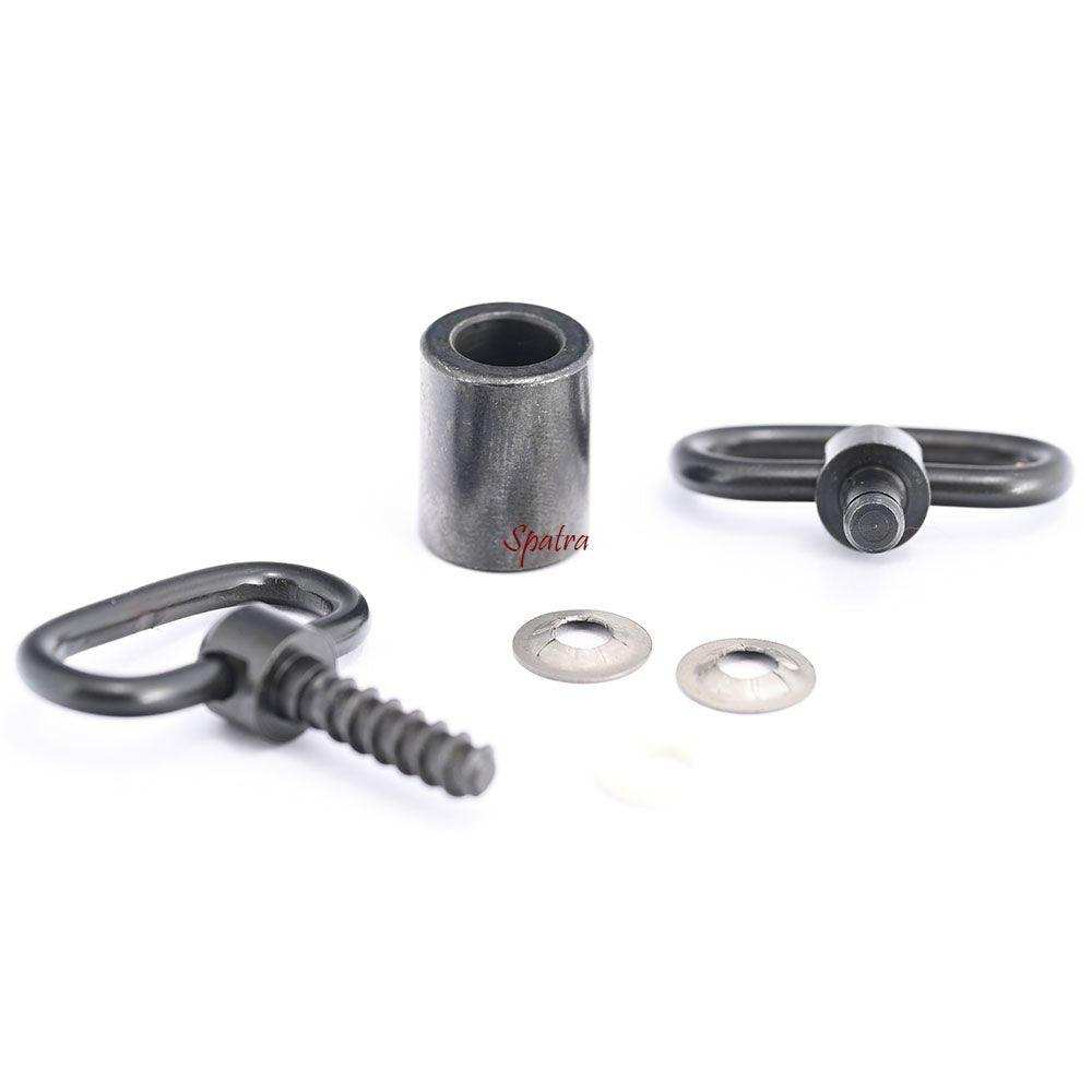 Sparta 1 Inch Sling Swivels For Most Shotguns Shoulder Strap Loops SSS-12412 - Shooin Optics