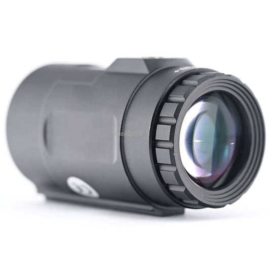 Red Dot 3x HD Magnifier Quick Side Flip Picatinny Rail Mount - Shooin Optics