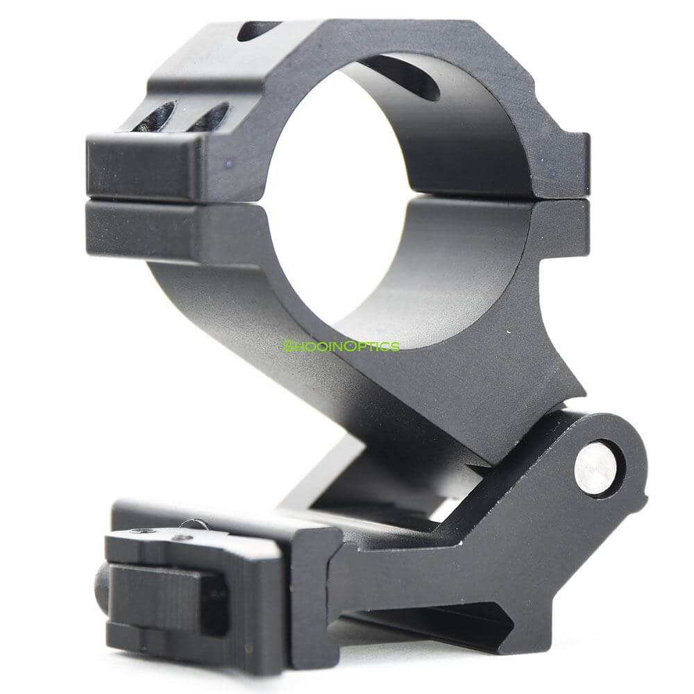 Folding Mount Quick-Release Picatinny Rail Base For 30mm Tube Magnifier - Shooin Optics