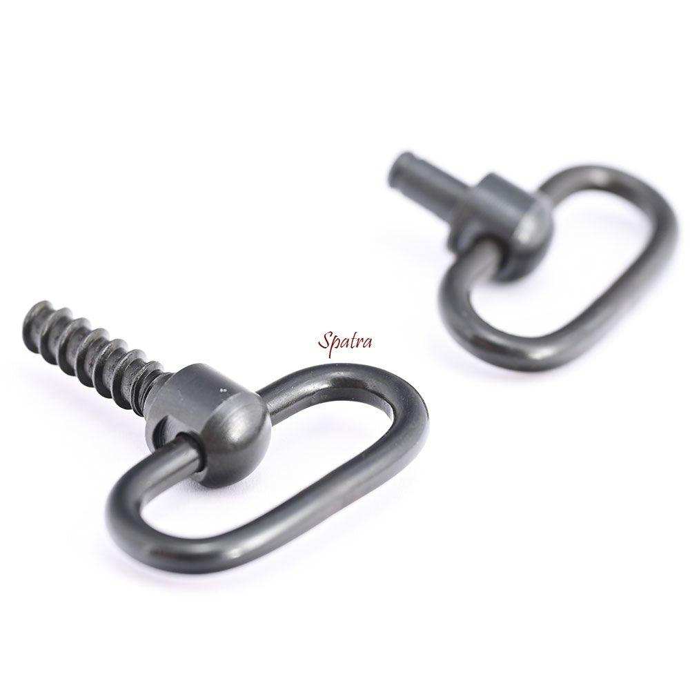 Sparta 1 Inch Sling Swivels For Most Shotguns Shoulder Strap Loops SSS-12412 - Shooin Optics