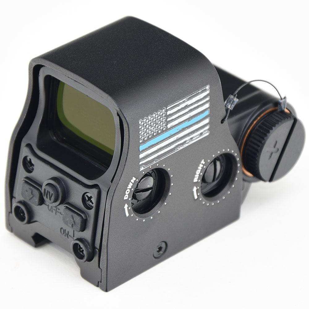 Blue Flag 556 Green Red Dot Sight Tactical Collimator For Arisoft M3576 - Shooin Optics
