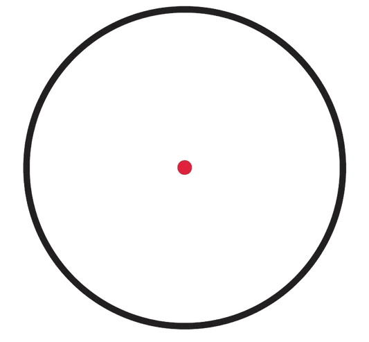 Enclosed Reflex 1x20 Red Dot Sight With Raise Mount Base - Shooin Optics