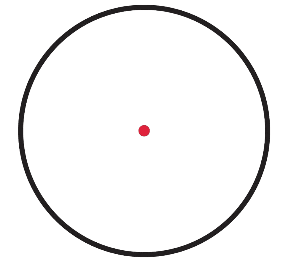 Enclosed Reflex 1x20 Red Dot Sight With Raise Mount Base - Shooin Optics