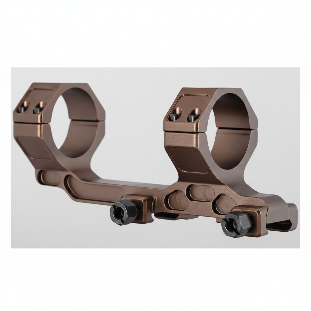 Rifle Scope Ring Mount For 34mm Tube Picatinny Weaver Rail Integral - Shooin Optics