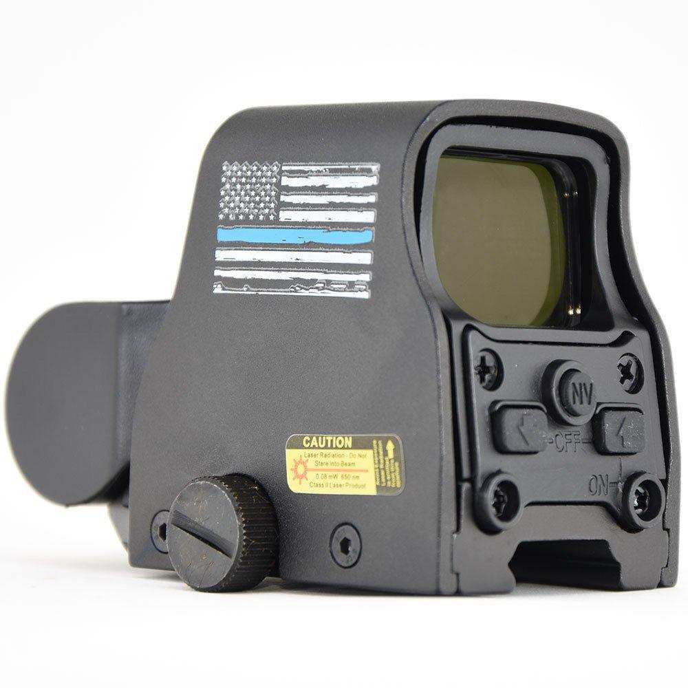 Blue Flag 556 Green Red Dot Sight Tactical Collimator For Arisoft M3576 - Shooin Optics