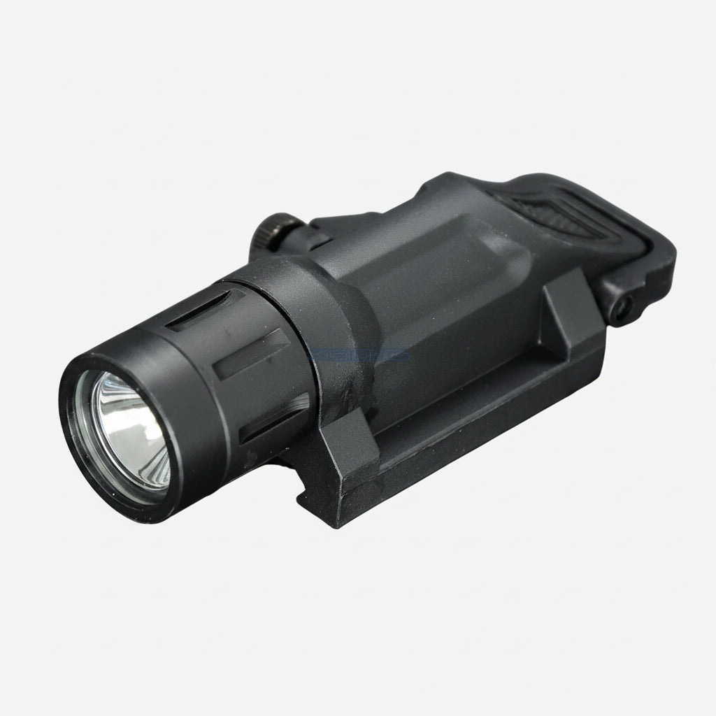 Linterna táctica montada en arma, LED blanco, 200 lúmenes