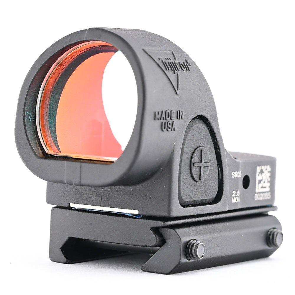 Reflex 1x Red Dot Sight Collimator Scope With High and Low 20mm Mount Extension Base - Shooin Optics
