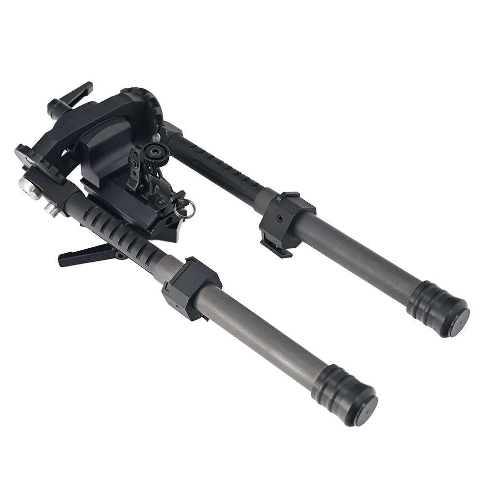 Heavy Long Range Shooting Carbon Fiber Tube Bipod 6-9 INCH - Shooin Optics