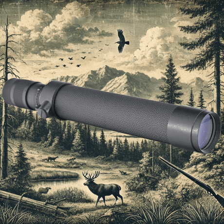 Shooin 8-24x40 Pull-out Spotting Scope With Tripod Mounting Hole - Shooin Optics