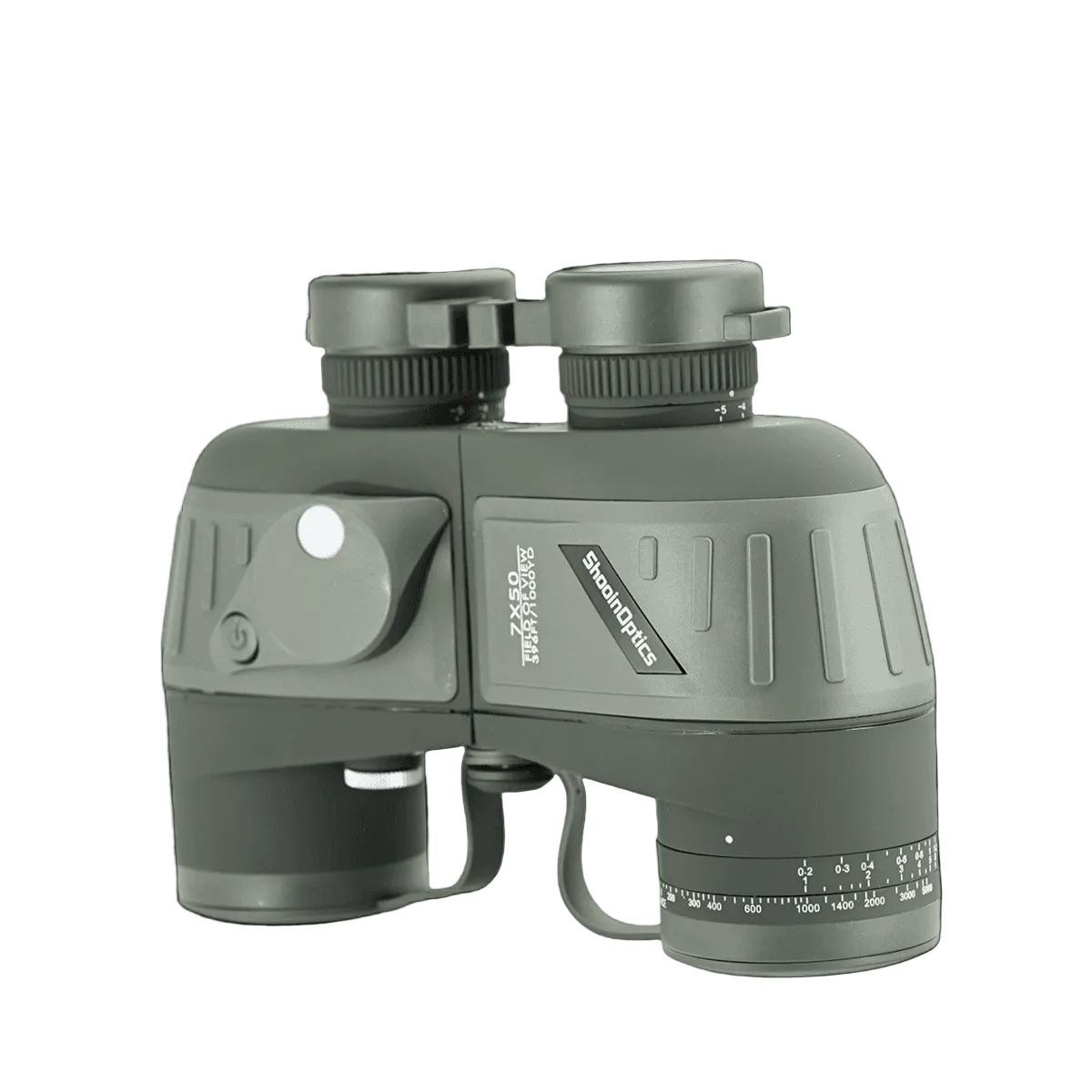 Shooin Optics 7X50 Professional Waterproof Marine Floating Binoculars Bak4 Prism Ranging Coordinate - Shooin Optics
