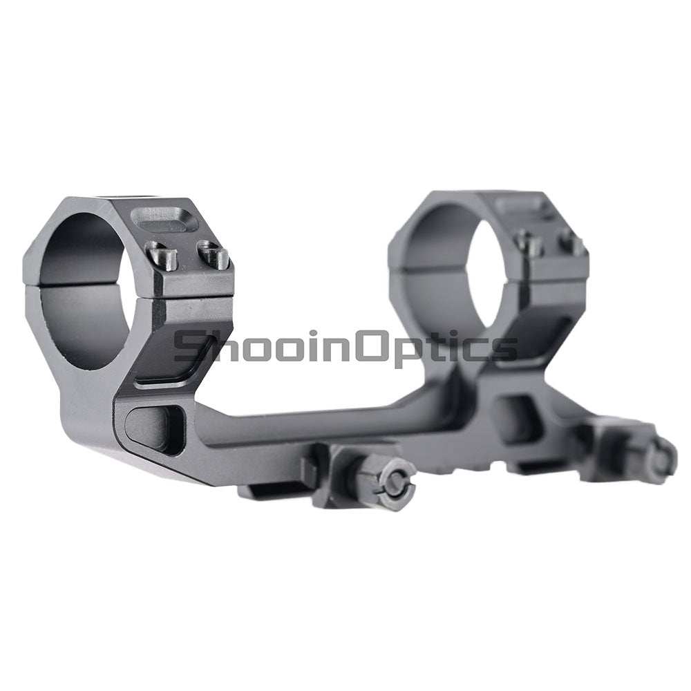 Precision Integral Cantilever Picatinny Mount 30mm Ring - Shooin Optics