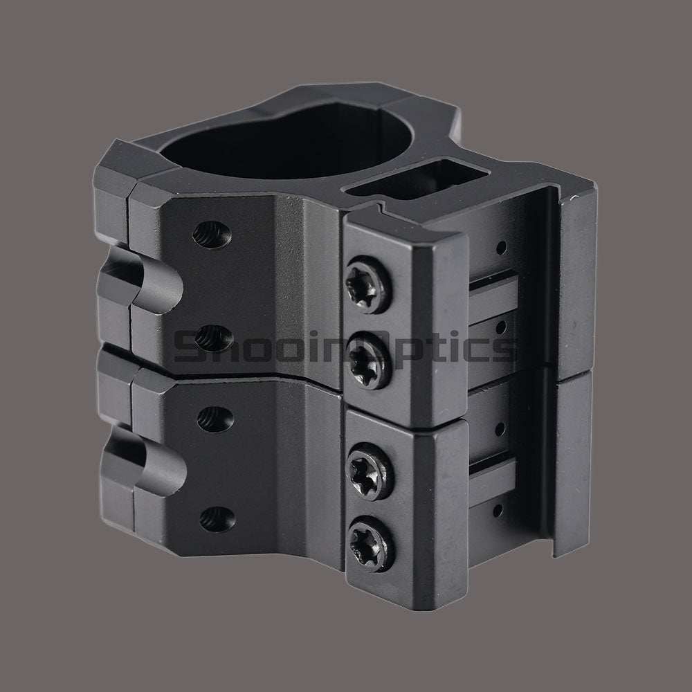Shooin Optics Pebble Scope Ring Mount For 34mm Tube Picatinny Weaver Rail - Shooin Optics