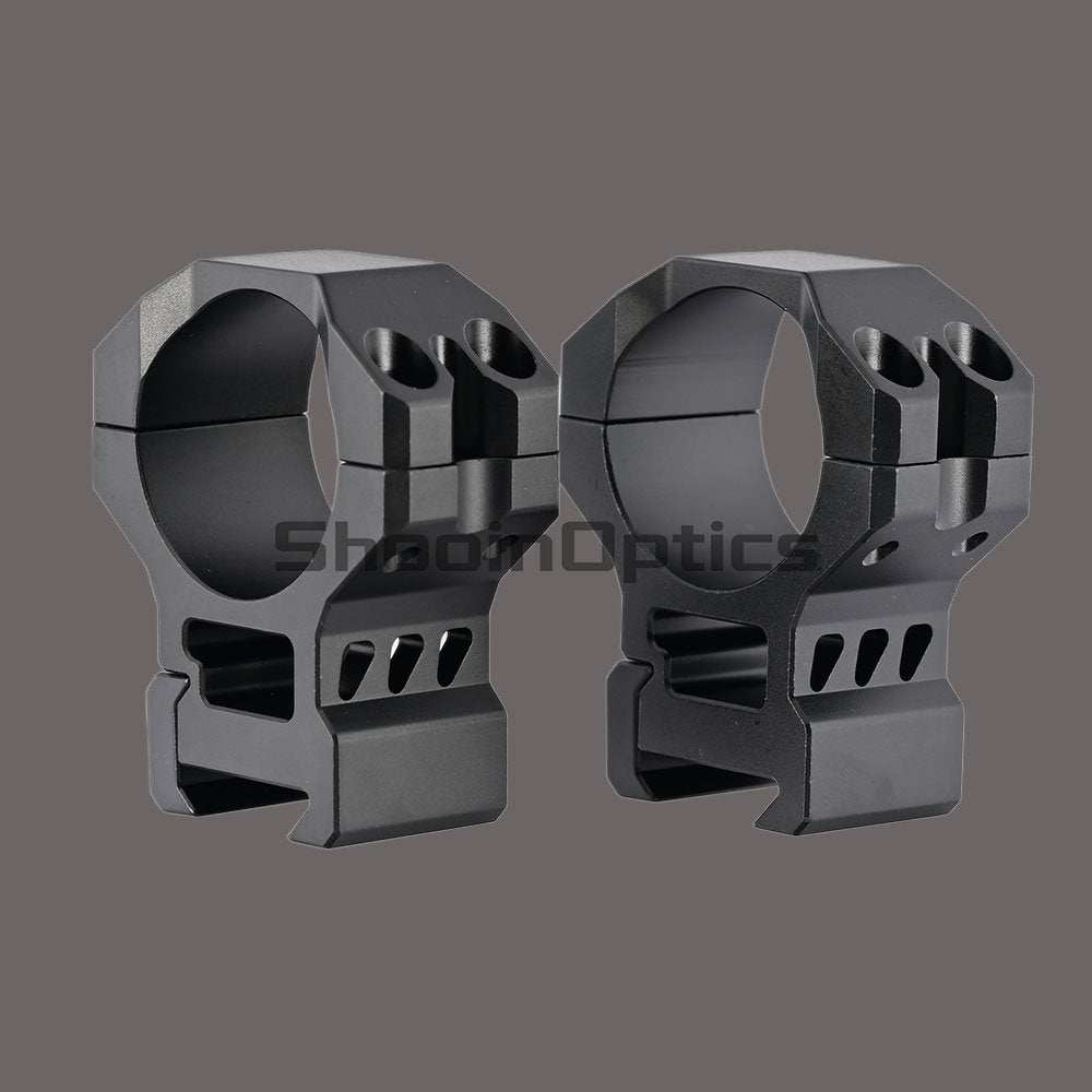 Shooin Optics Pebble Scope Ring Mount For 34mm Tube Picatinny Weaver Rail - Shooin Optics