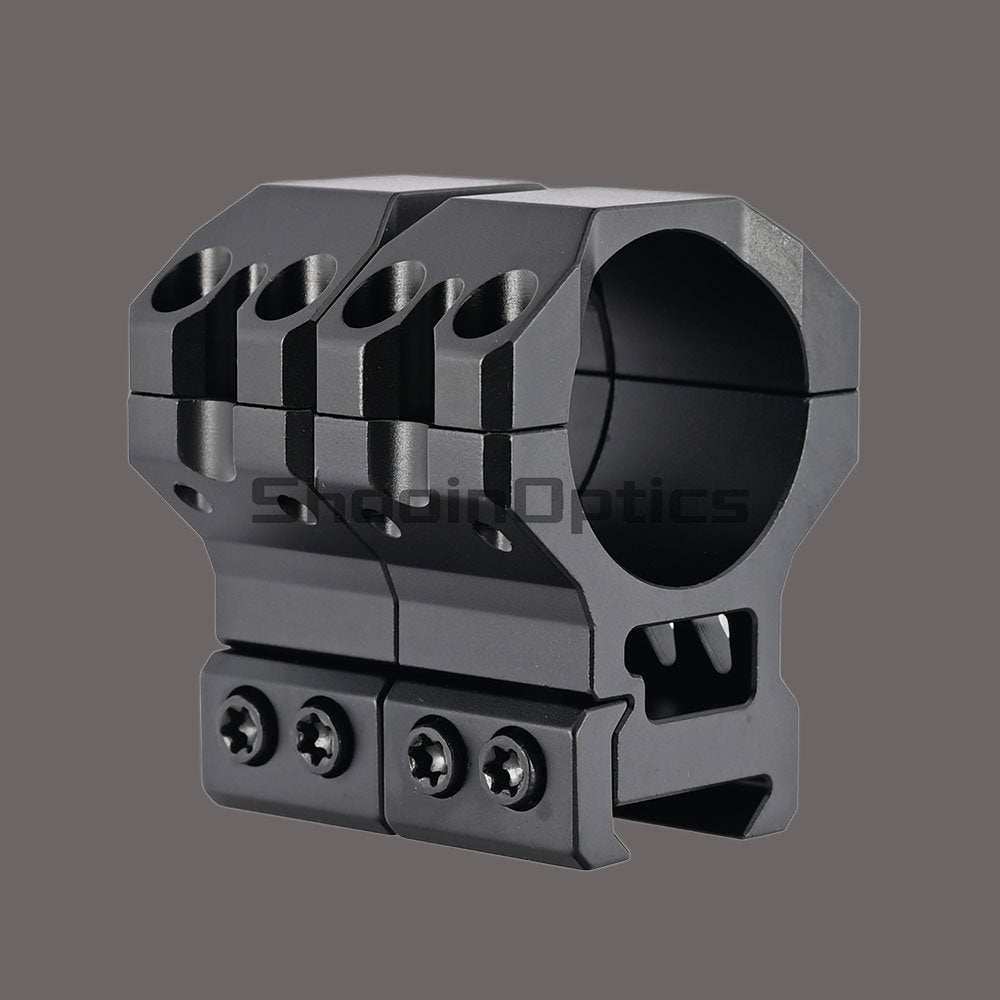 Shooin Optics Pebble Scope Ring Mount For 34mm Tube Picatinny Weaver Rail - Shooin Optics