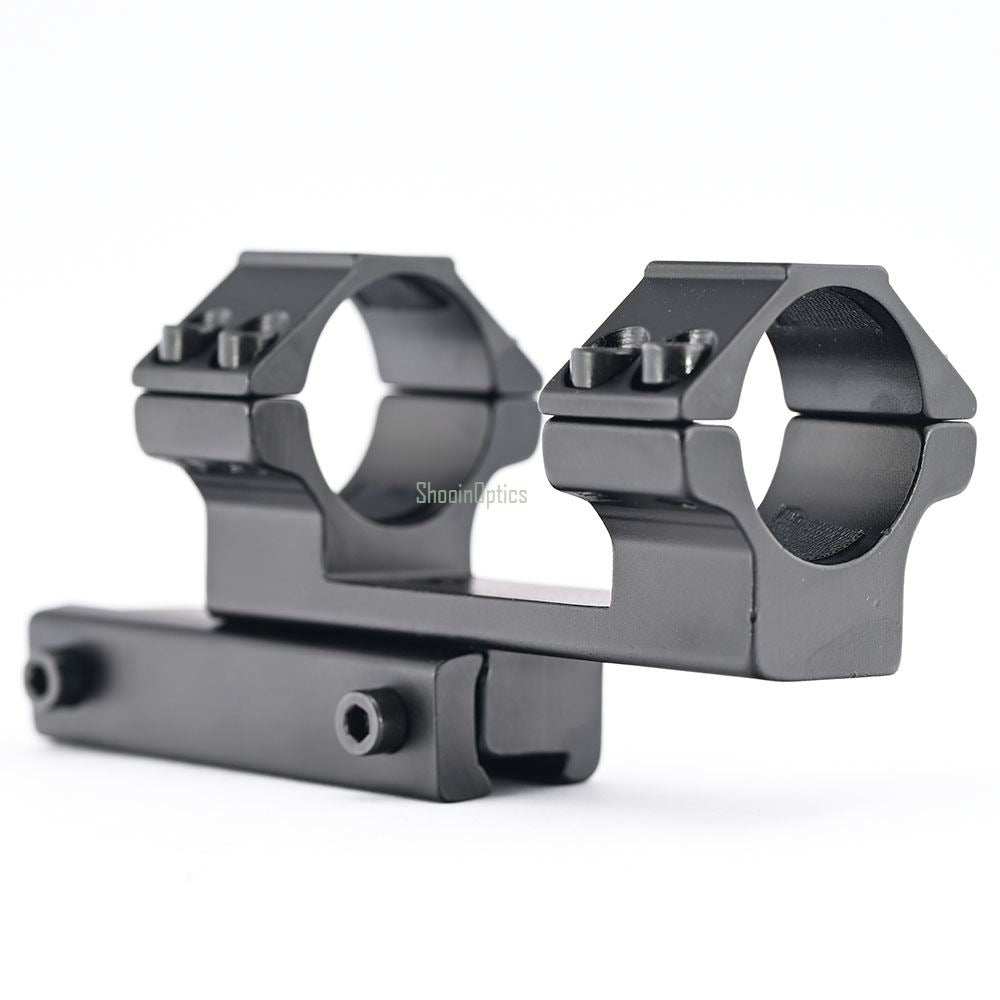 Rifle Scope 30mm Tube Ring Extended Cantilever Dovetail 11mm Mount - Shooin Optics