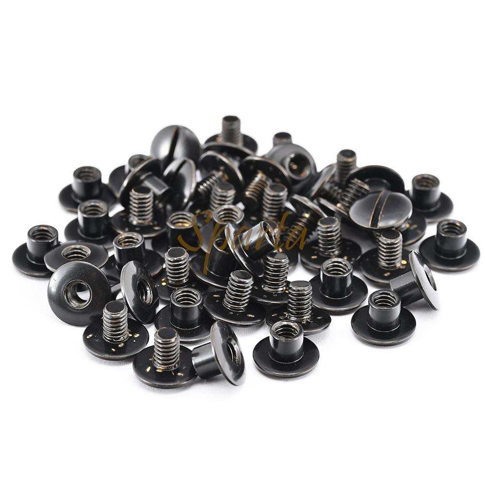 Sparta Sling Solid Brass Chicago Screws Black Finish 24 Sets SSS-25091 - Shooin Optics