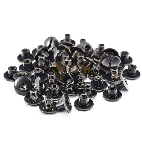 Sparta Sling Solid Brass Chicago Screws Black Finish 24 Sets SSS-25091 - Shooin Optics