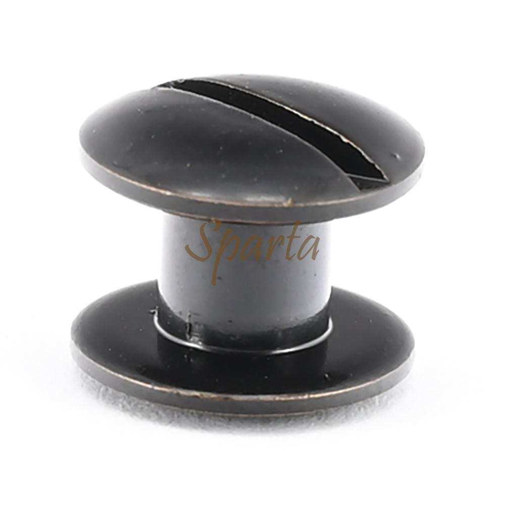 Sparta Sling Solid Brass Chicago Screws Black Finish 24 Sets SSS-25091 - Shooin Optics