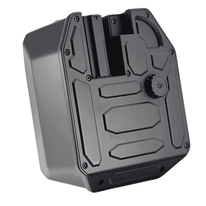 5000 Rounds High Capac Manual Winding Drum Magazine for M4 Airsoft AEG Rifles - Shooin Optics